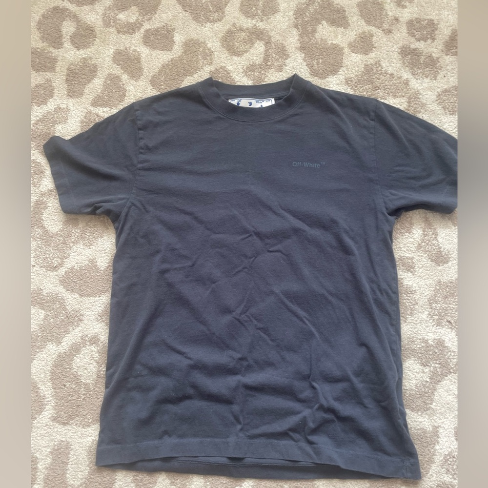 Off White Mens Medium T-Shirt